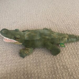 Wild Republic Green Alligator Crocodile Plush 23” Realistic Zoo Stuffed Animal
